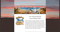 Desktop Screenshot of newsmyrnabeachparrotheads.com